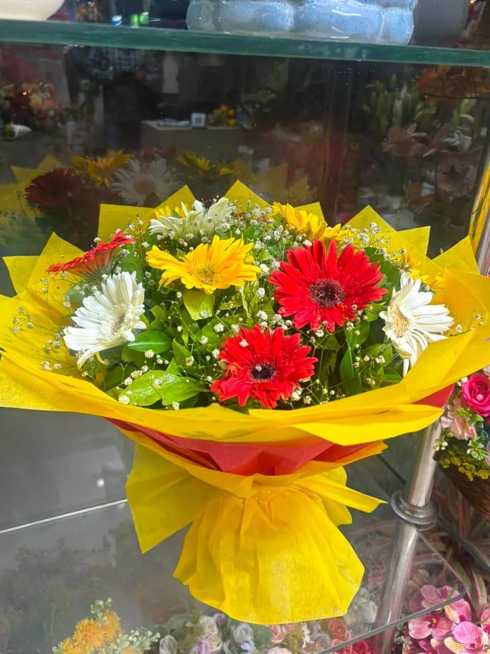 Sunshine Gerbera Celebration Bouquet
